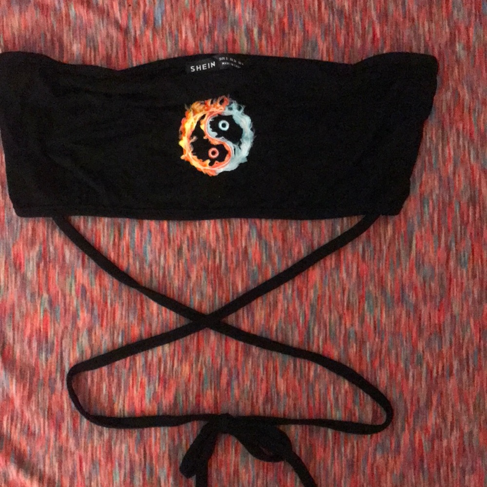 Shein tube crop top